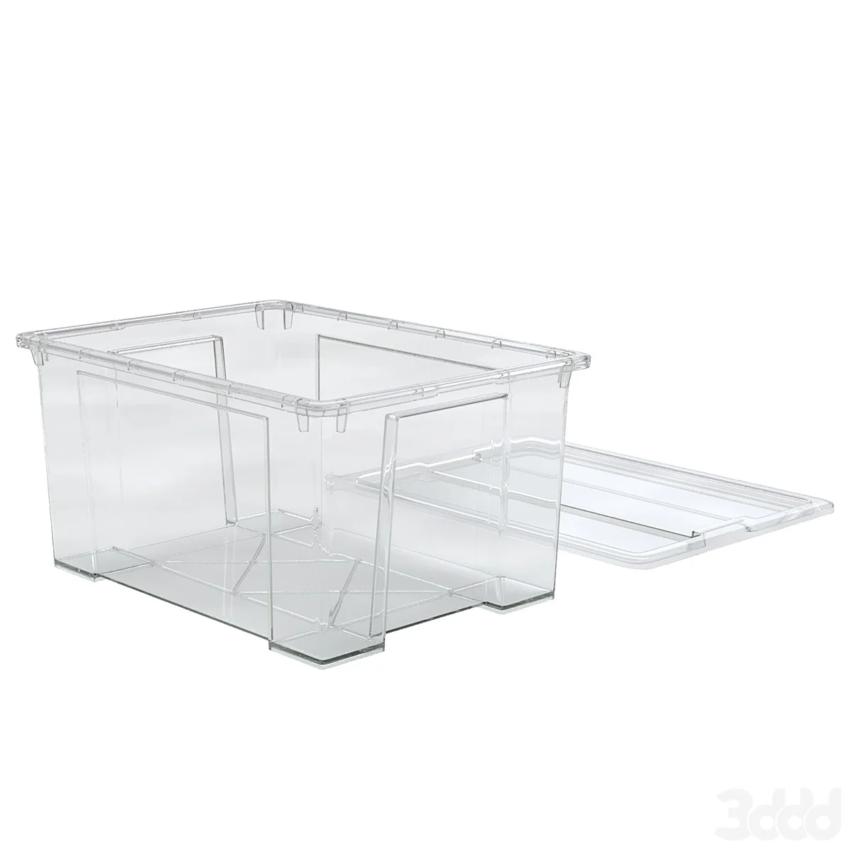 Samla Box Ikea Clear